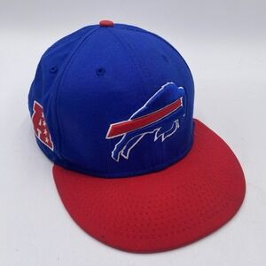 Buffalo Bills Hat New Era 9fifty Blue Red Snapback Cleaned SEE PICS Bills Mafia